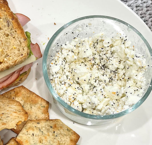 Everything Bagel Goat Cheese Dip