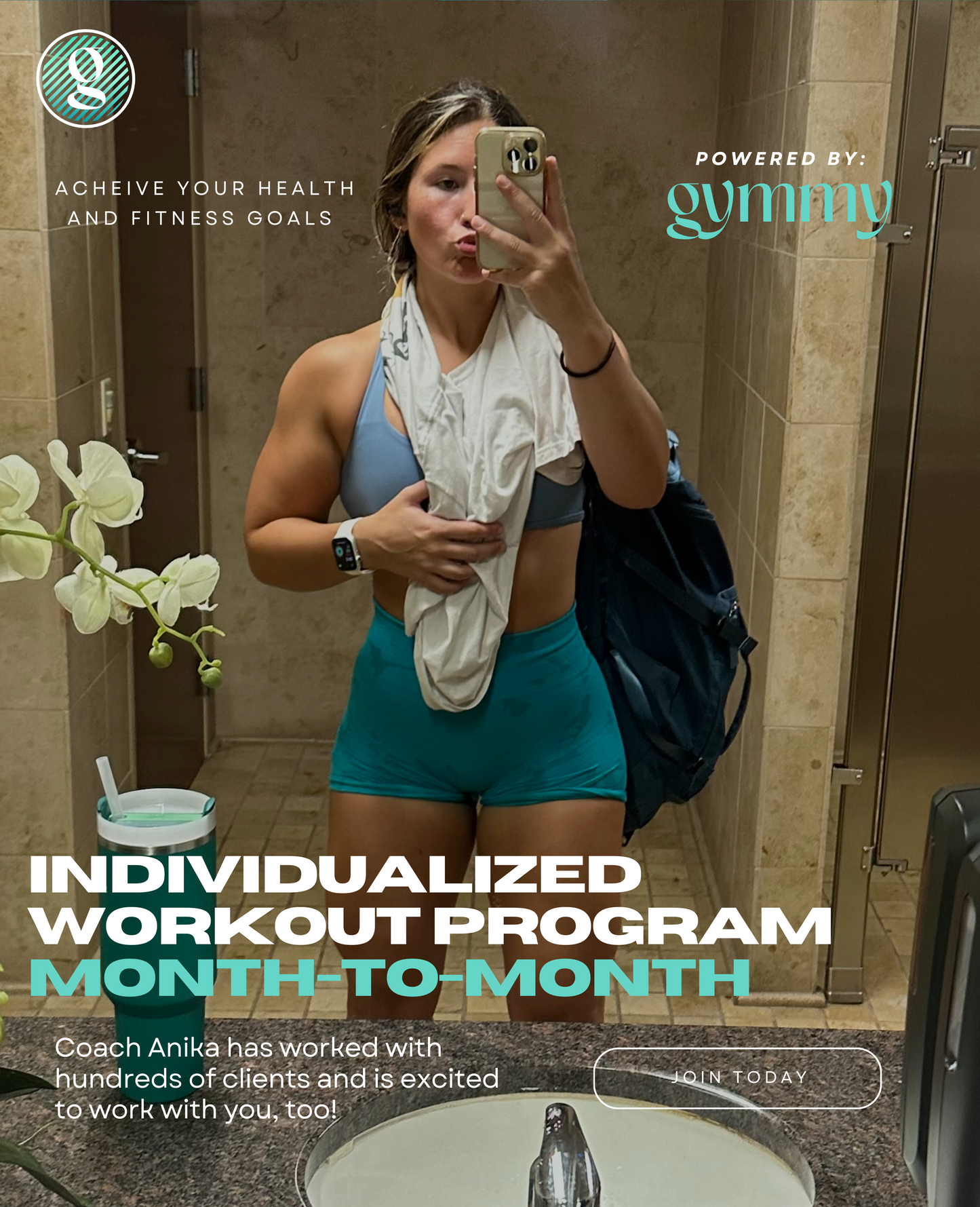 Individualized Workout Program with Anika Erickson, CPT, CNC, GFI (month to month)