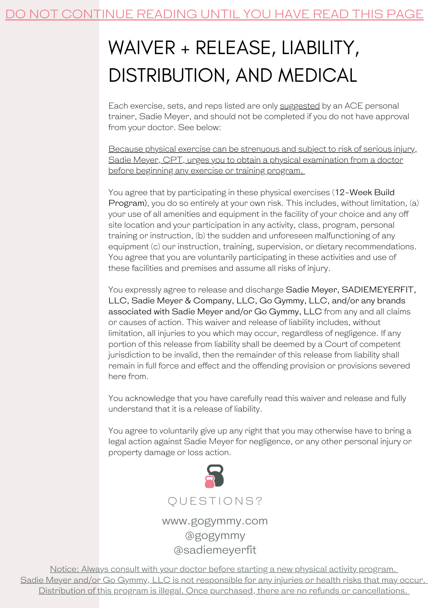 12-Week Full-Body Build Workout Program with Sadie Meyer (she/her/hers)