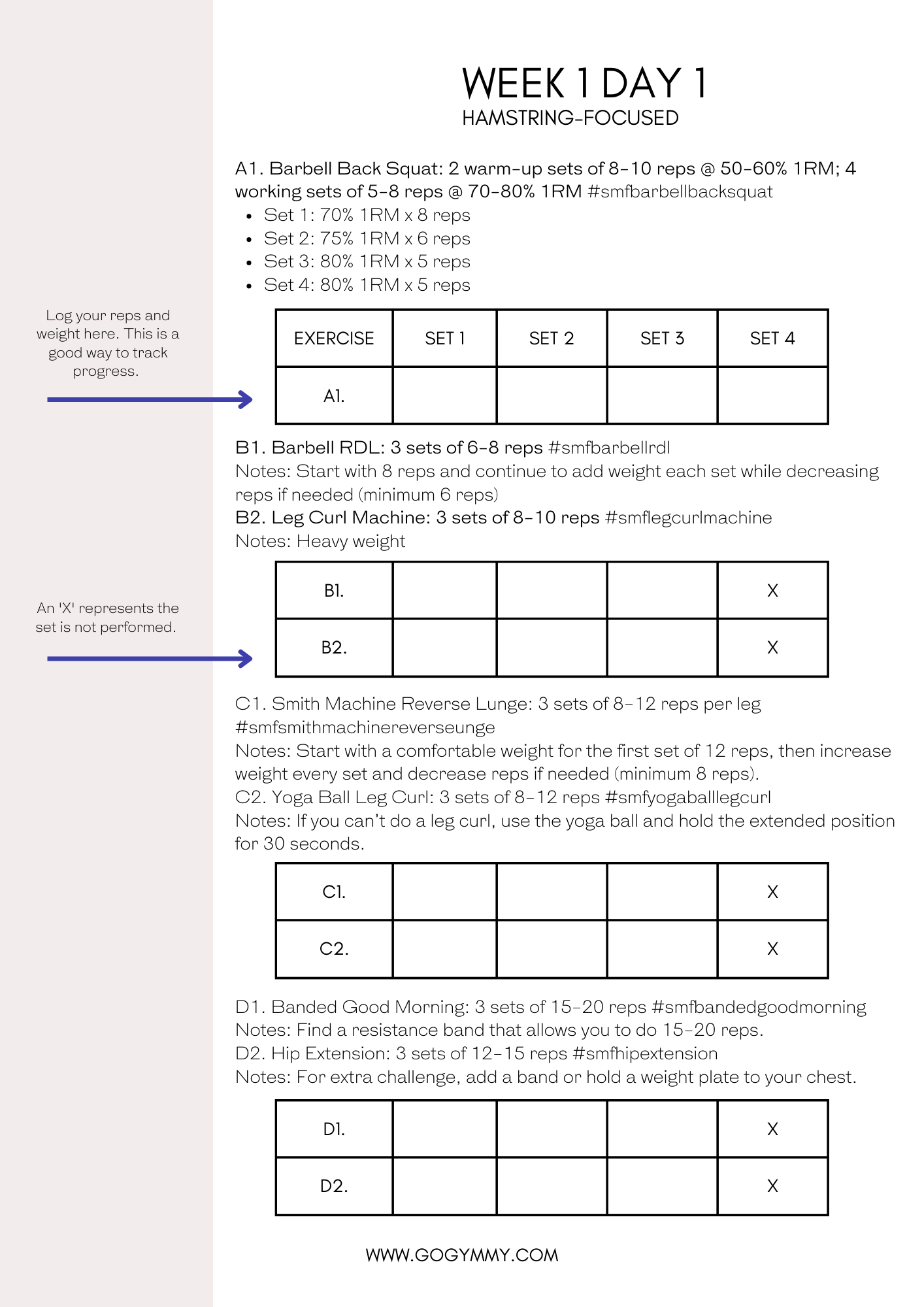 12-Week Full-Body Build Workout Program with Sadie Meyer (she/her/hers)